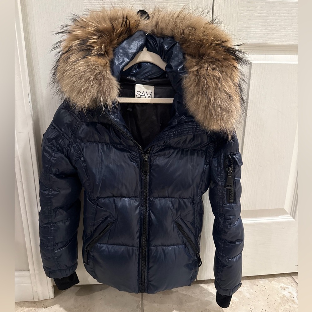 SAM. Midnight Black Quilted Jacket